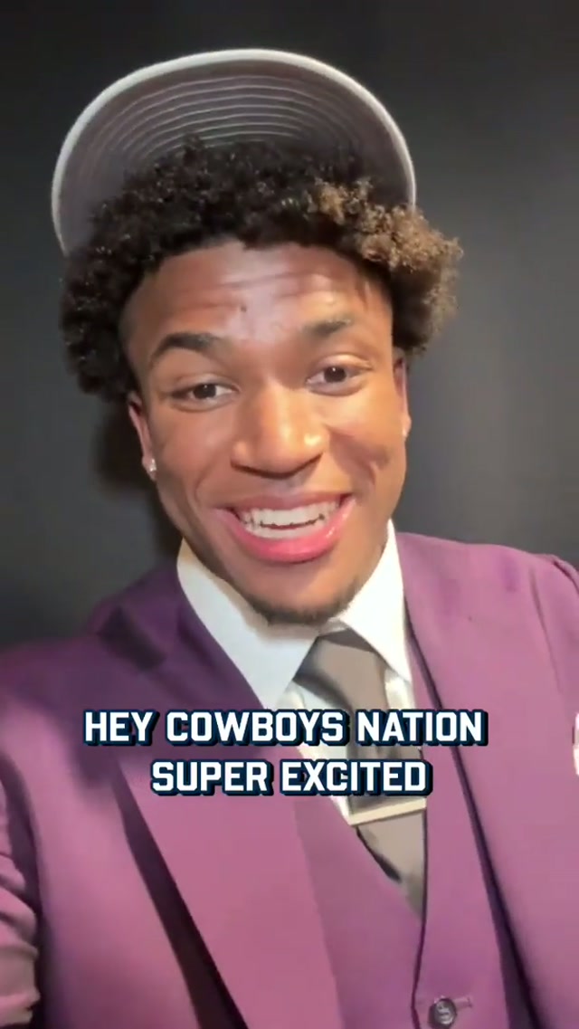 how ‘bout em, Caleb? ⭐️ 

#dallascowboys #nfl #draft #calebdowns 