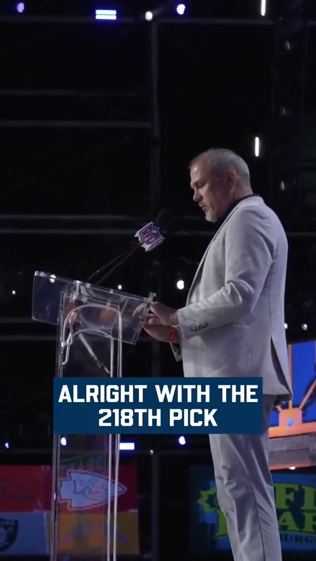 Smith's name on the big stage 🌟

📺: #NFLDraft on NFLN/ESPN/ABC

#dallascowboys #nfl #draft #AnthonySmith