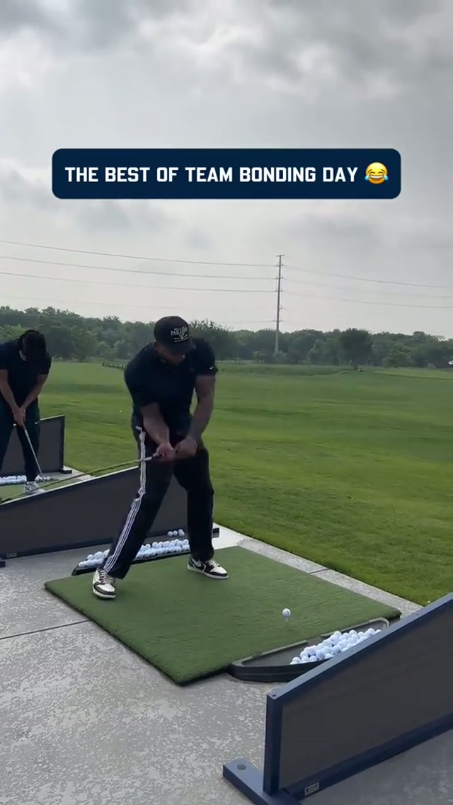 teeing up the 2026 season ⛳️ #DallasCowboys #golf #DakPrescott #funnymoments #club 
