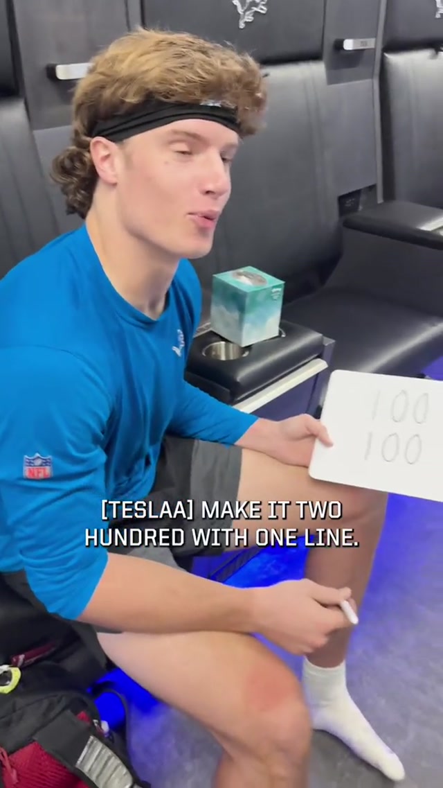 Always keep it too hundred #DetroitLions #Football #nfl