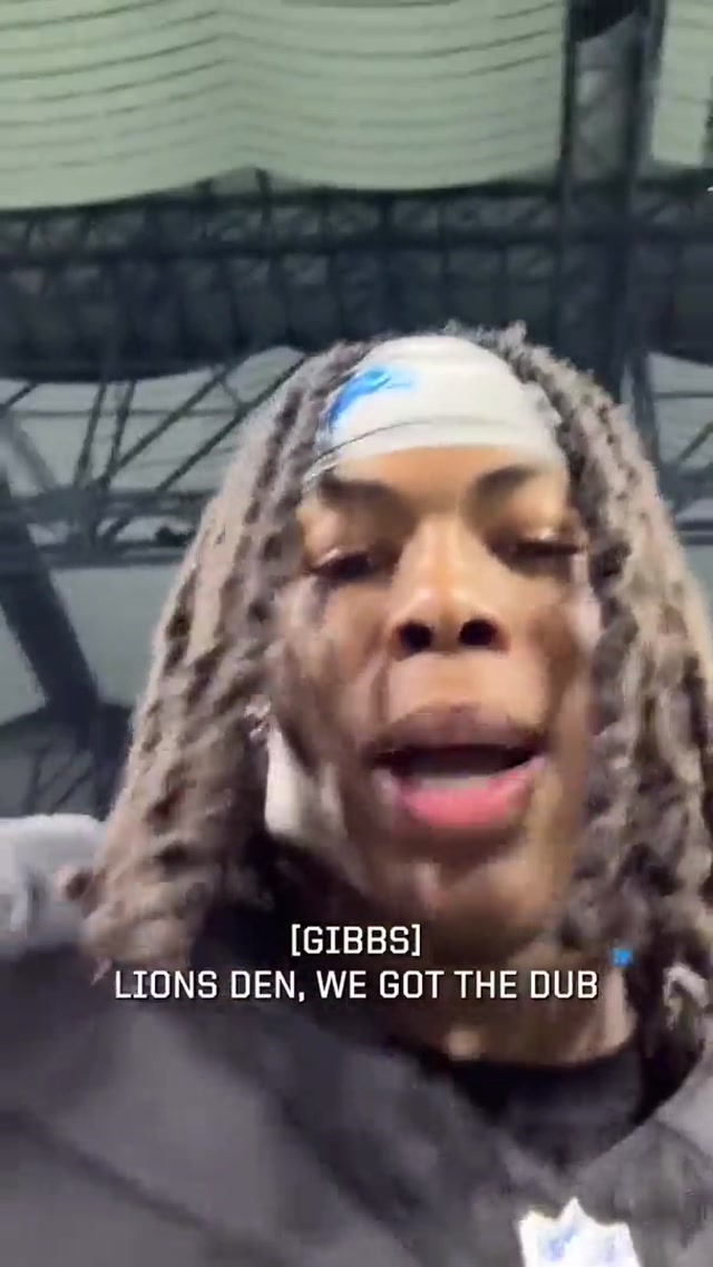 Monday’s aren’t so bad #OnePride #DetroitLions #NFL