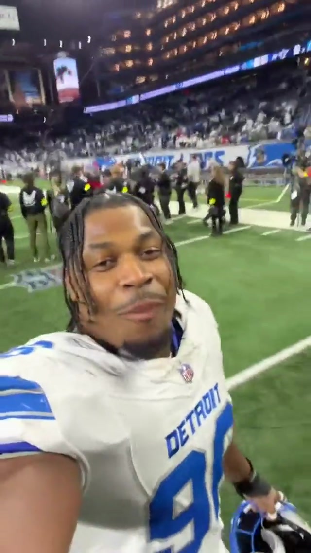 LETS GO BABY!!! 3-SACK DAY FOR QUA #DetroitLions #NFL #football