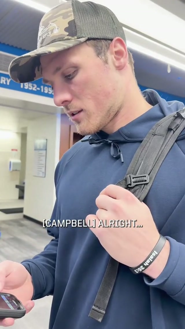 Talkin' tape with Jack Campbell #DetroitLions #nfl #Football 