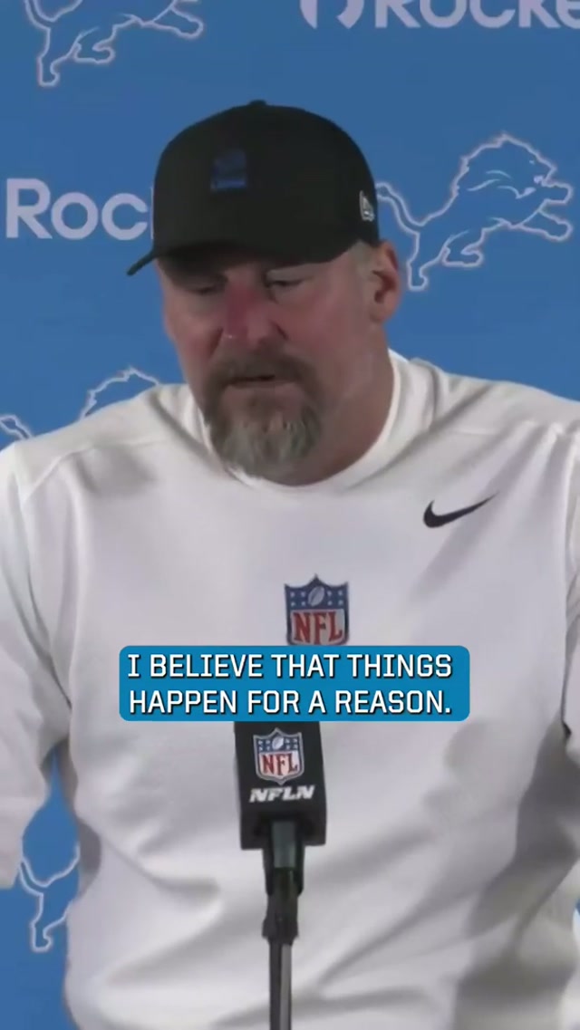 "I believe it's gonna be for the best." #DetroitLions #nfl #football #DanCampbell 