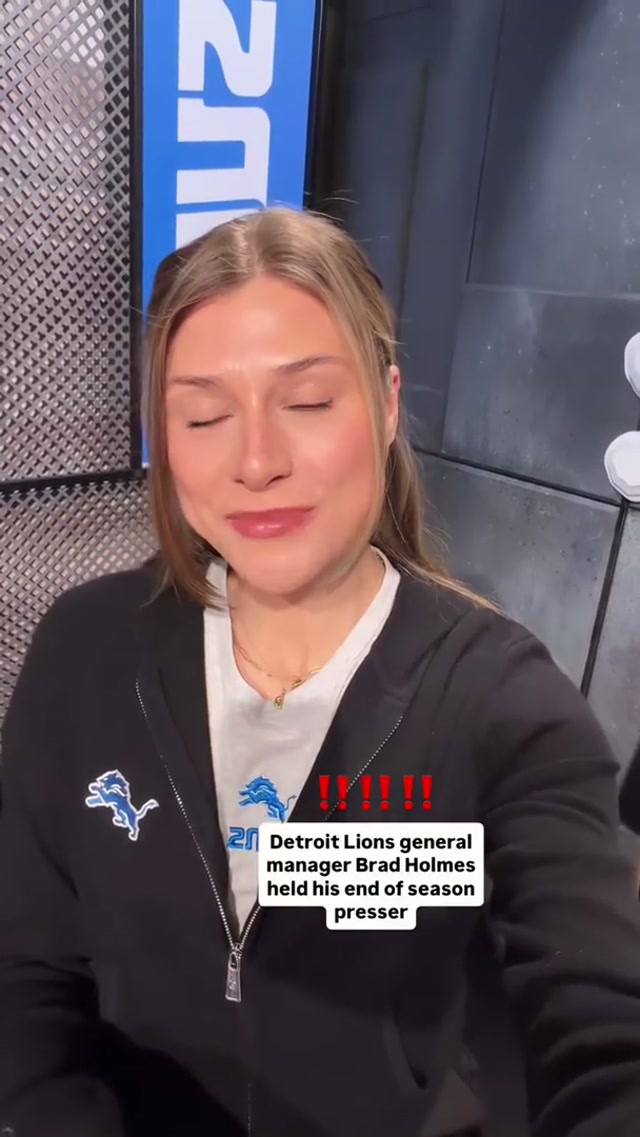 Recapping Brad Holmes’ end-of-season press conference with @Dannie Rogers #DetroitLions #NFL #football 