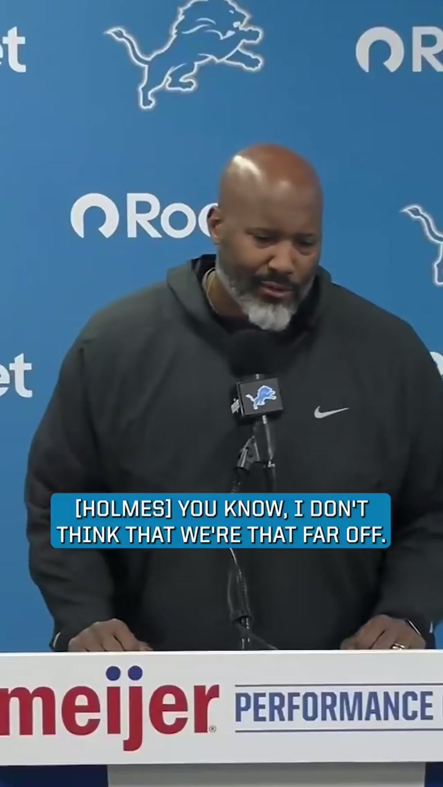 “I do think that we’re very close.” 
#DetroitLions #NFL #football 