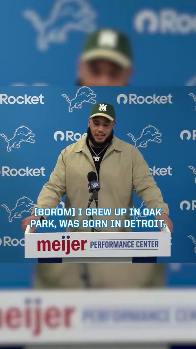 Larry’s back home 💙 #DetroitLions #NFL #football 
