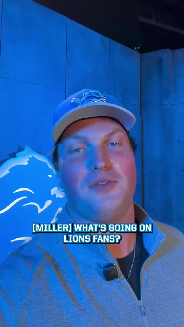 Let’s work, Blake ‼️ #DetroitLions #NFLDraft 