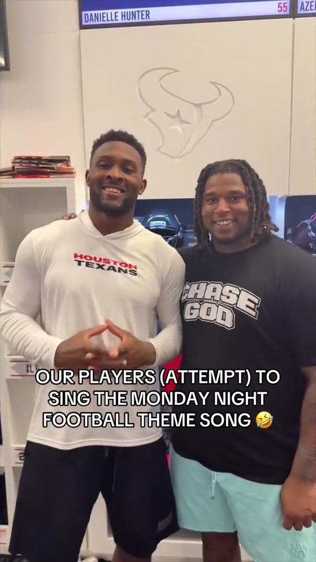 Monday Night Football Theme (Texans edition) 🎶
#houston #texans #sing #mondaynightfootball #nfl