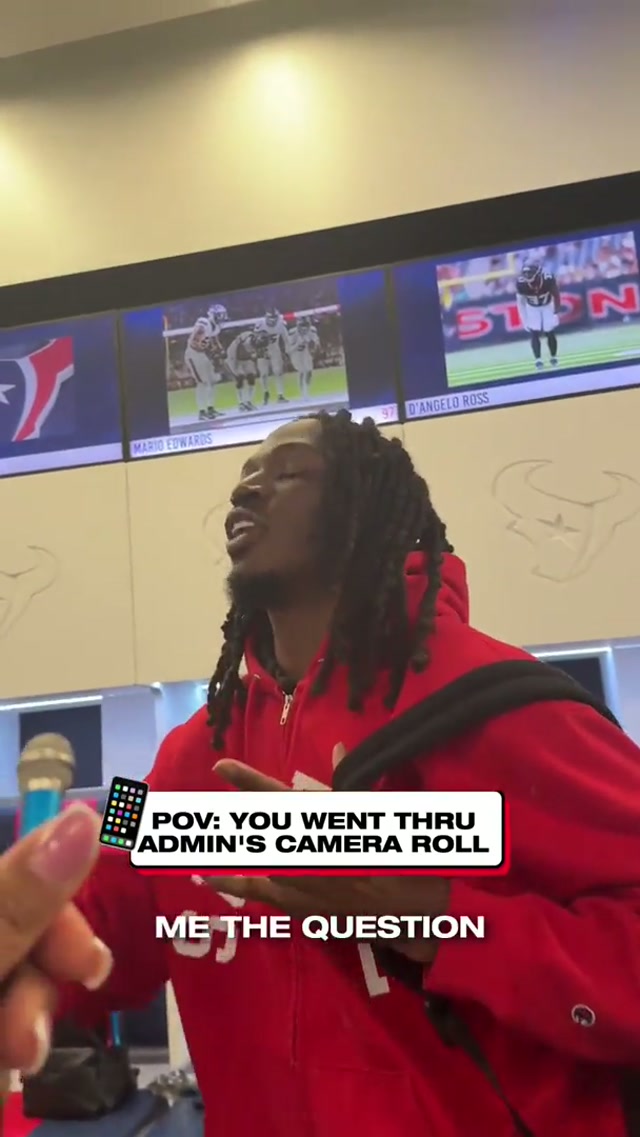 Enjoy these bloopers 😂 #funny #fyp #nfl #houstontexans #bts 