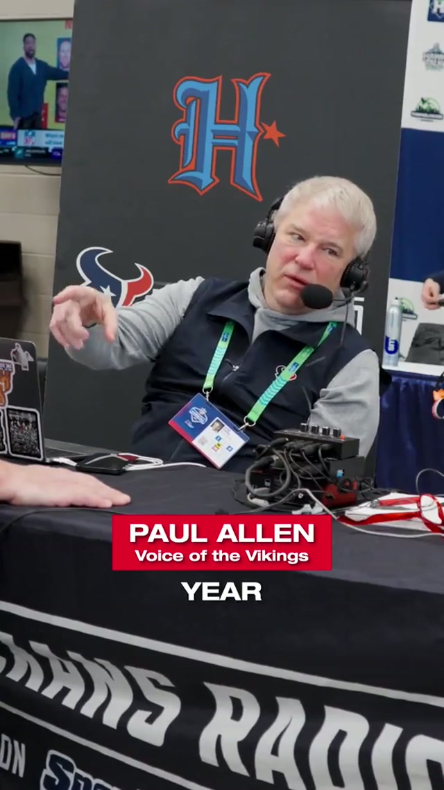 Voice of the Texans 🤝 Voice of the Vikings

#houstontexans #vikings #combine #announcer #horseracing