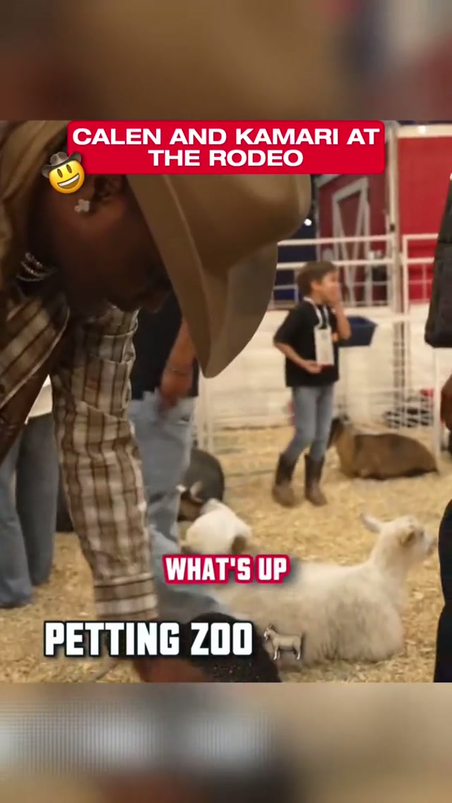 This duo 😂😂 #rodeo #kamarilassiter #nfl #houstontexans #calenbullock 