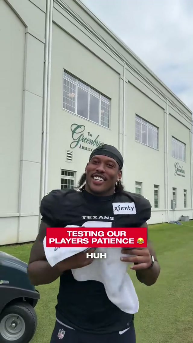 Safe to say they passed 😂 #funny #nfl #houstontexans #trending 