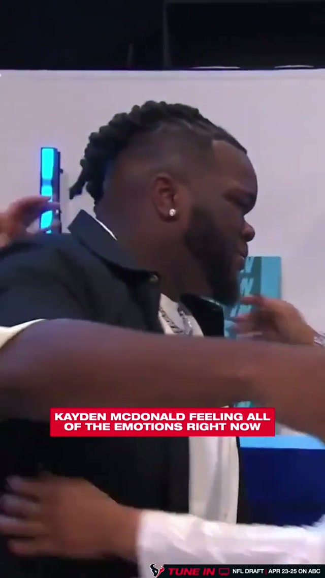 ALL THE FEELS 🥹

#houston #texans #nfl #nfldraft #kaydenmcdonald