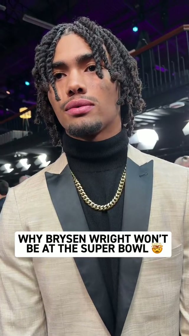 He’ll get there when he gets there 😤 #brysenwright #flagfootball #nflhonors #redcarpet #nfl 