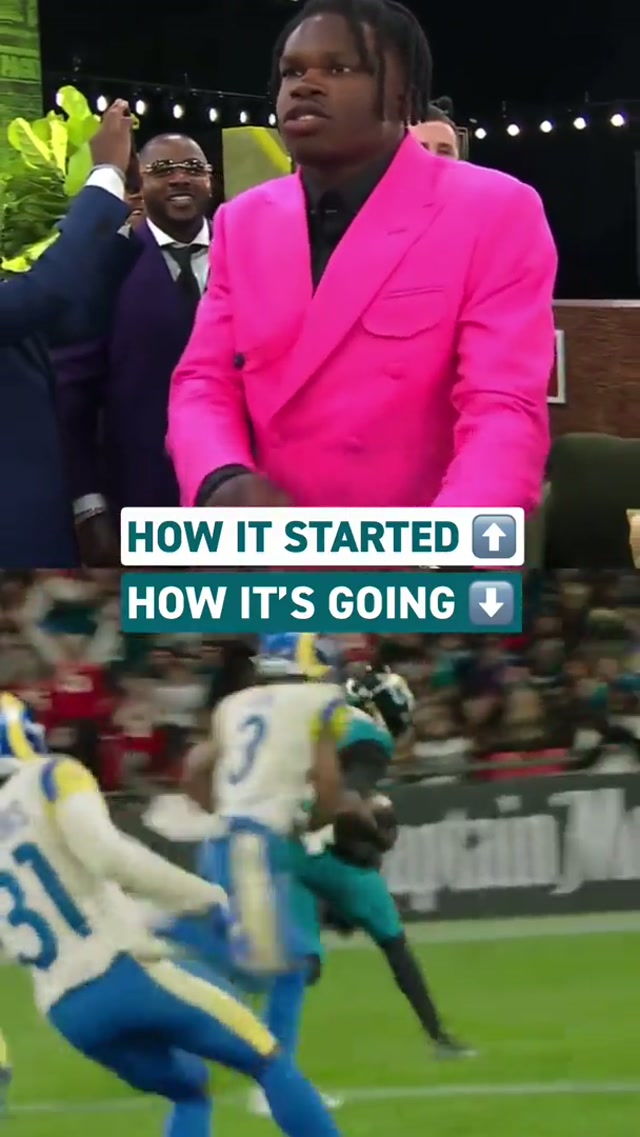 First night as a Jag ➡️ First TD as a Jag 🤝 #NFLDraft #TravisHunter #nfl #jacksonvillejaguars 