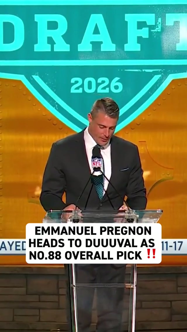 “He can really move guys, he’s powerful.”
 
#NFLDraft on NFLN #DUUUVAL #nfl #jacksonvillejaguars #jaguars 