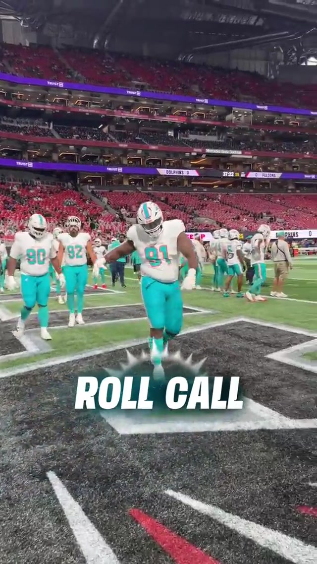 π£ ROLL CALL!  Let us know where you're watching from β¬οΈ #MIAvsATL #nfl #football