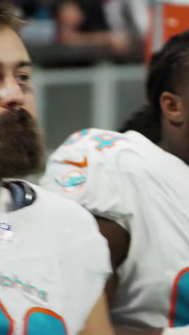 Sounds from the sideline π #nfl #miamidolphins #tua