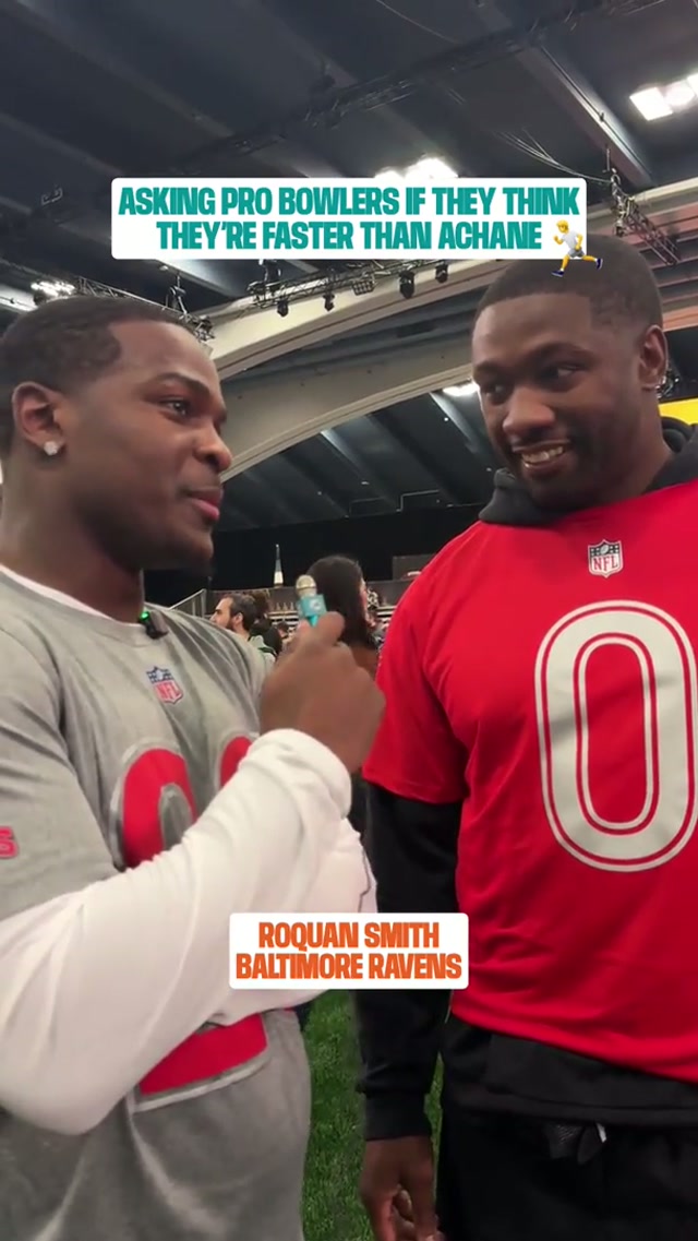 Straight up, #DevonAchane’s got it 🏃 #ProBowl #nfl #football 