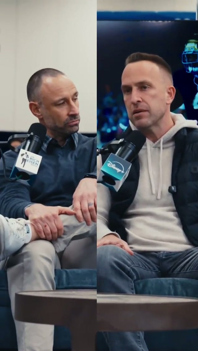 Mutual respect between Hafley & Sully 🤝 #nfl #nflcombine #coach #gm 