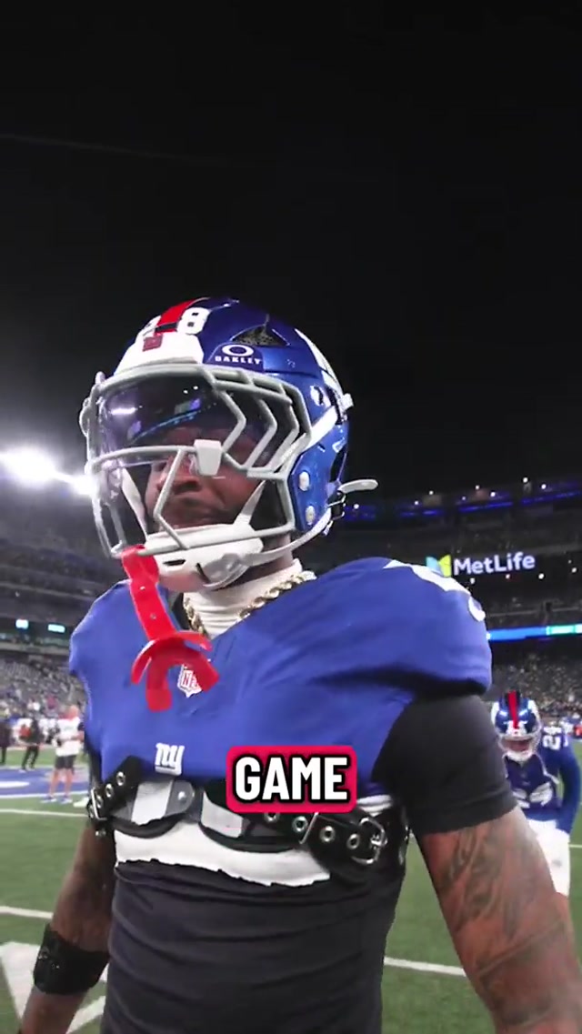 Flotty wired for his pick 😤 #nyg #giants #nfl 