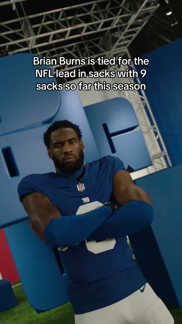 Spida 🕸️ #nyg #giants #nfl #brianburns 