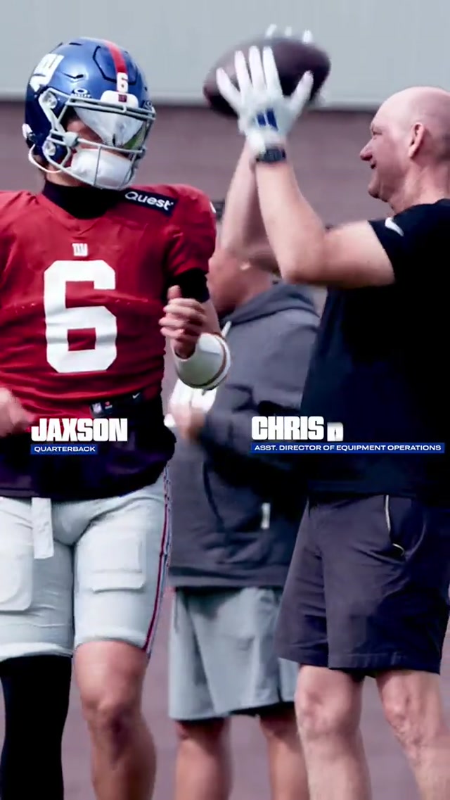 Jaxson Dart: “I’ll send you a playlist” #nbayoungboy #neverbrokeagain #jaxsondart #giants #nfl 