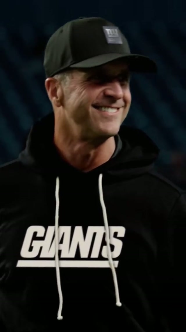 That’s my head coach 😌 #giants #johnharbaugh #nfl #football 