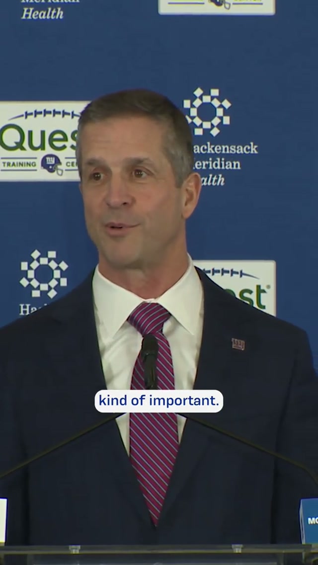 "The quarterback is kind of important" 🤣 #johnharbaugh #jaxsondart #jameiswinston #nfl #newyorkgiants #giants