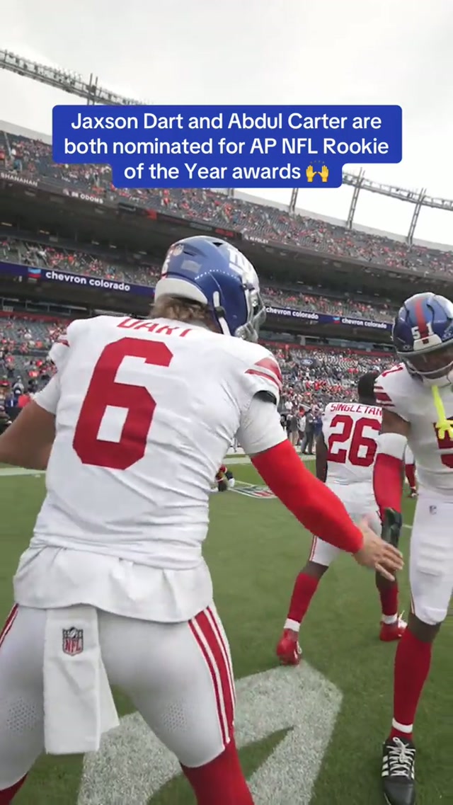 Rooks went crazy 😮‍💨 #giants #nfl #jaxsondart #abdulcarter #football 