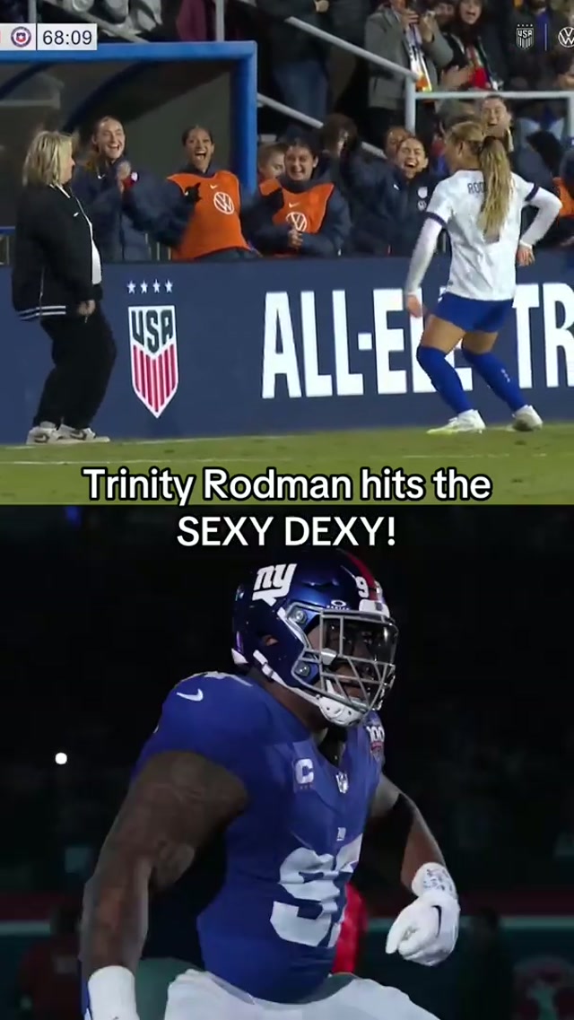 Okayyyy Trinity Rodman & Emma Hayes!! @U.S. Soccer 👏😮‍💨 #USWNT #sexydexy #nfl #nygiants #giants