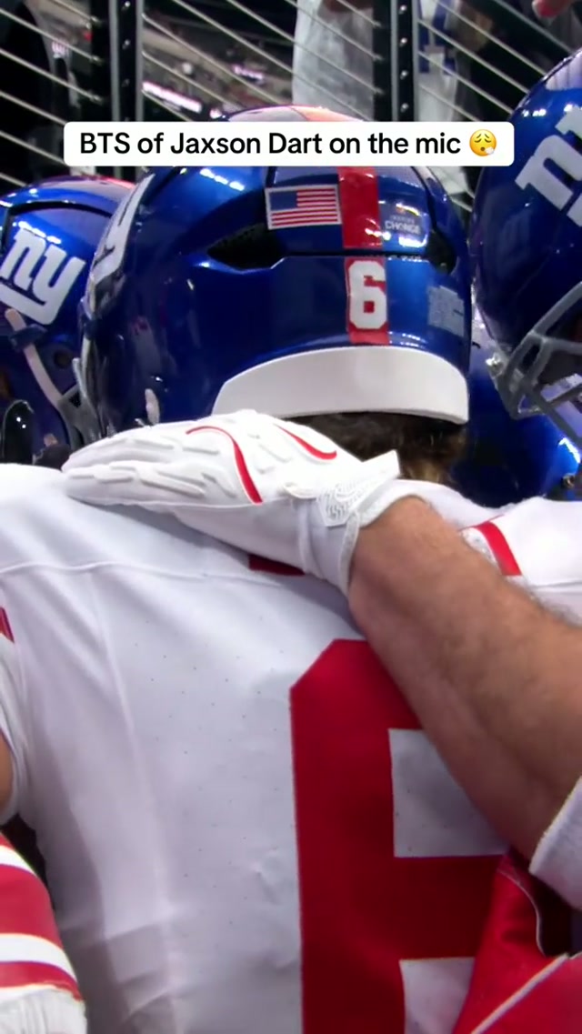 That’s our QB 😤😤😤 #giants #jaxsondart #nfl #football #nygiants 