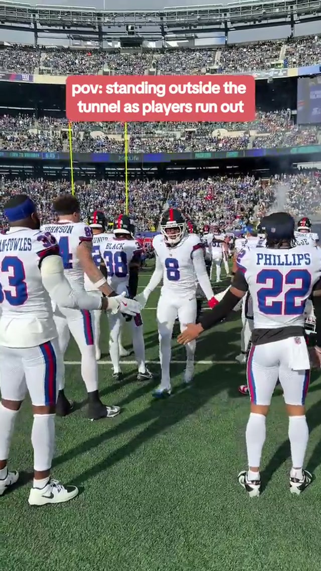 Anything for the shot 🤧 #giants #nfl #football #newyorkgiants