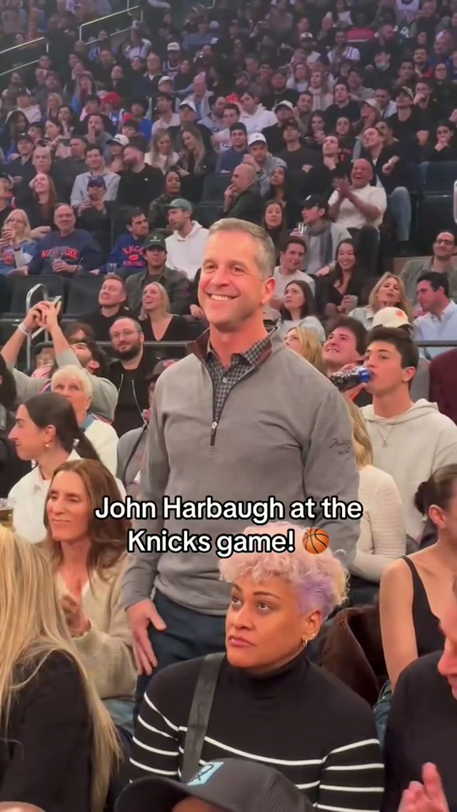 Coach Harbs at the Garden! 🤩 @New York Knicks 
