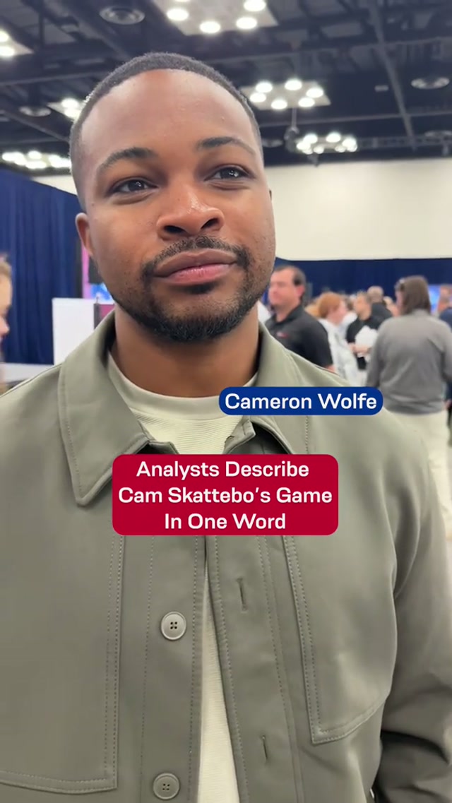 One word to describe Skatt's game 😤 #giants #nfl #nflcombine #camskattebo