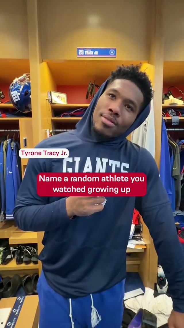 What would be your answer? 🤔 #giants #nfl #randomathlete #sports #football
