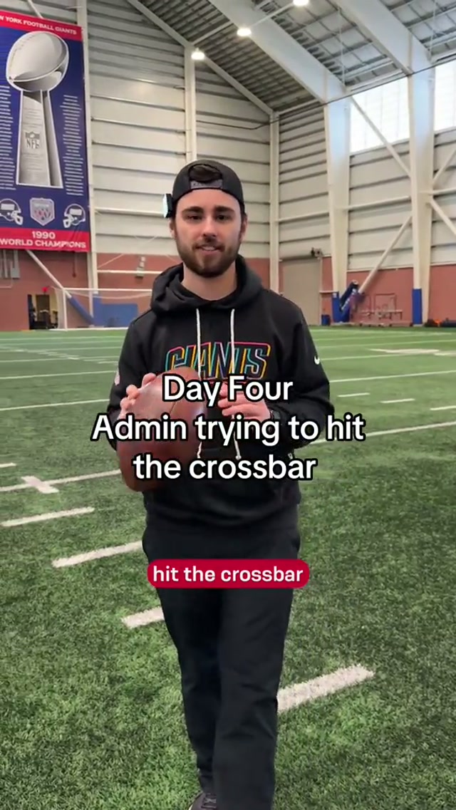 Need to find 5 more yards somewhere #nyg #giants #nfl 