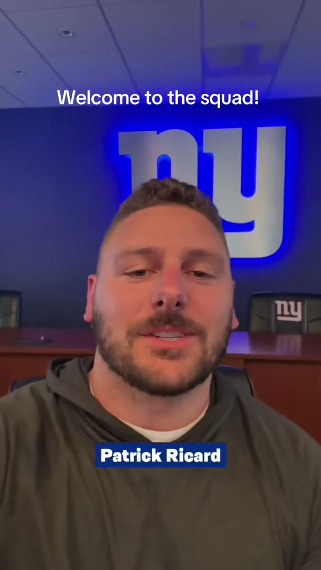 We gotta fullback 🫡 #giants #patrickricard #nfl #football #freeagency 