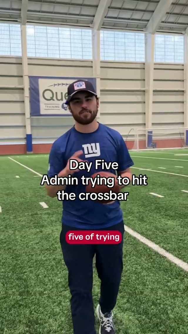 Just trying to get a little momentum going here #nyg #giants #nfl 