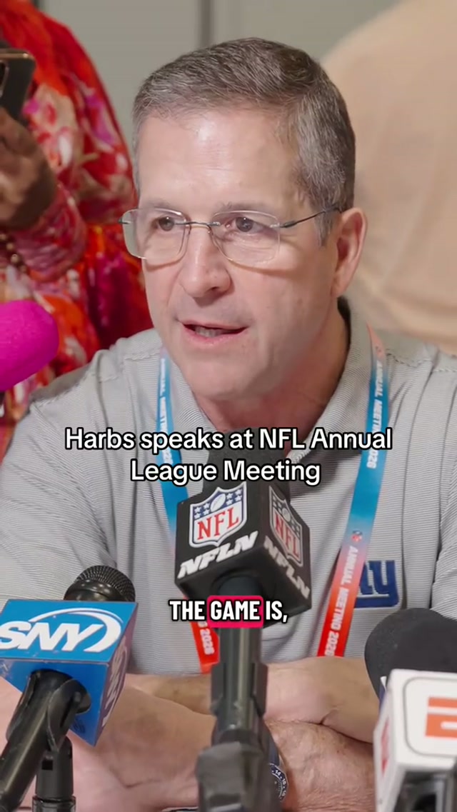 Coach Harbaugh on setting up the players for success #nyg #giants #nfl 