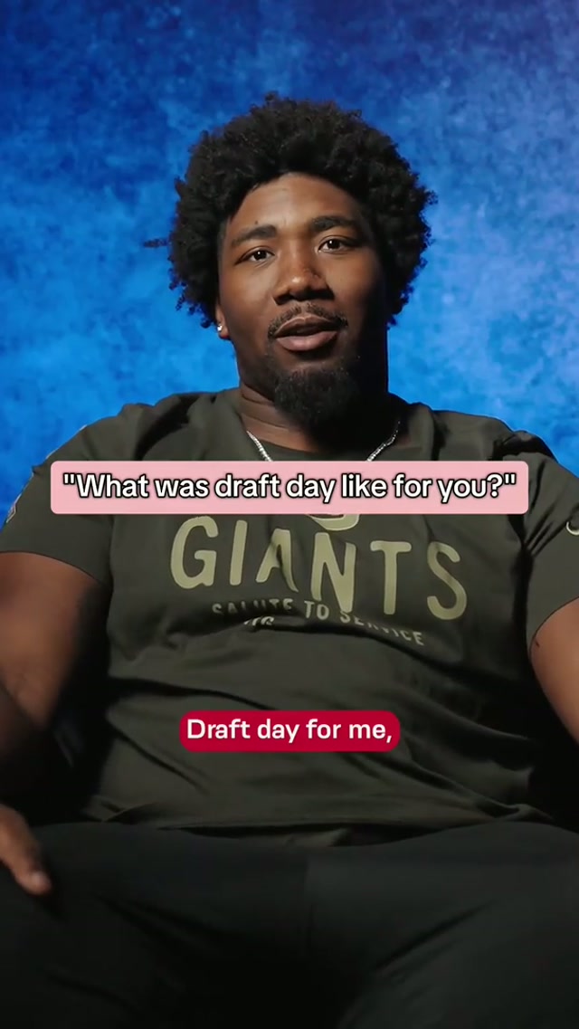 Darius Alexander on the moment he was drafted 💙