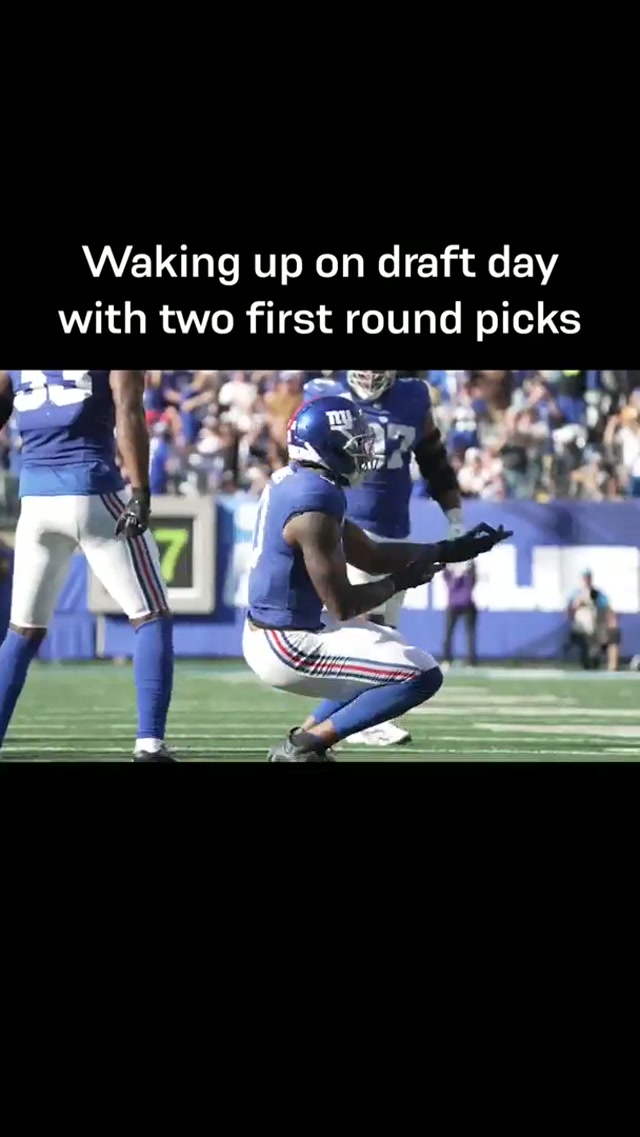 Draft Dayyyyy😤🫡🚨 #nyg #giants #nfldraft #nfl 