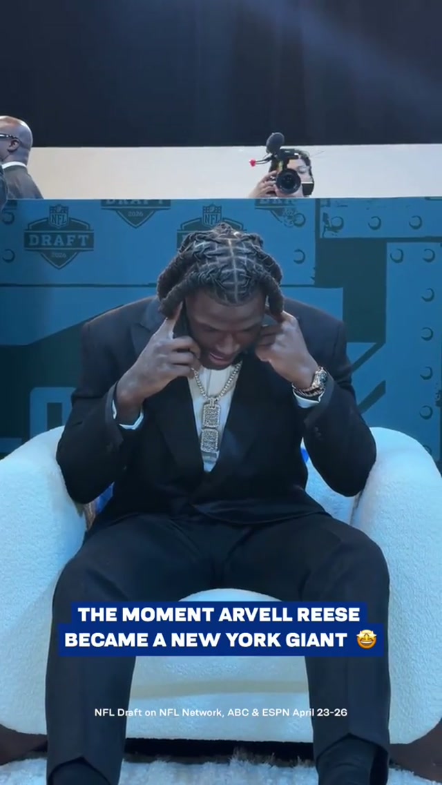 That New York Giant feeling>>>>> #nyg #nfldraft #nfl #giants 