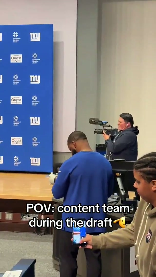 Draft weekend😅 #nyg #giants #nfl #nfldraft 