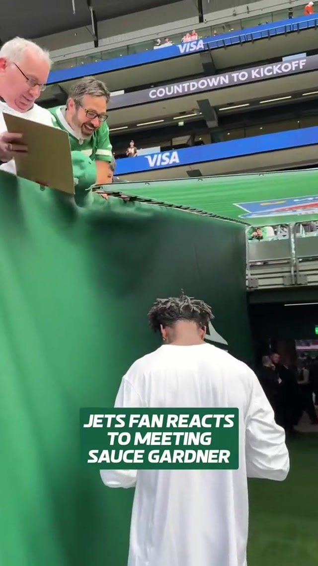 just wait for the end 🥺 #nyjets #saucegardner #sauce #fan