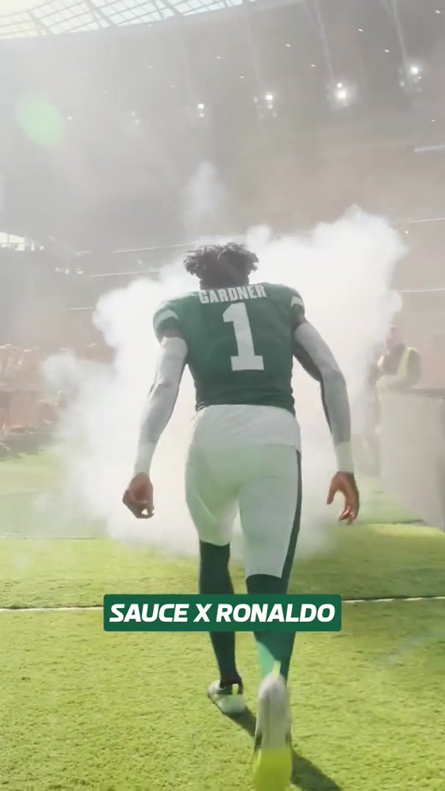 Sauce Gardner really hit the siuuu #nyjets #ronaldo #saucegardner #siuuuu