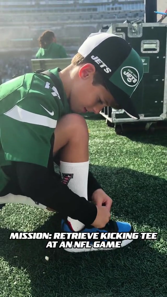 mission complete ✅ #nyjets #tee #football #kid #nflgameday