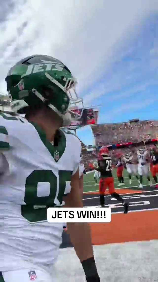 let’s goooooo #nyjets #win #celly