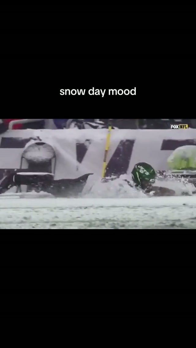us going outside today #snow #snowday #nyjets #breecehall 